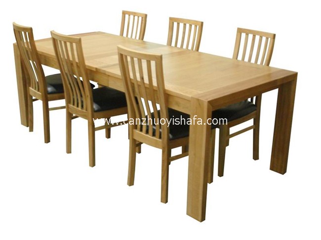 实木餐桌椅-T0609