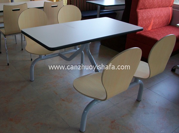 麦当劳餐厅桌椅-T1511